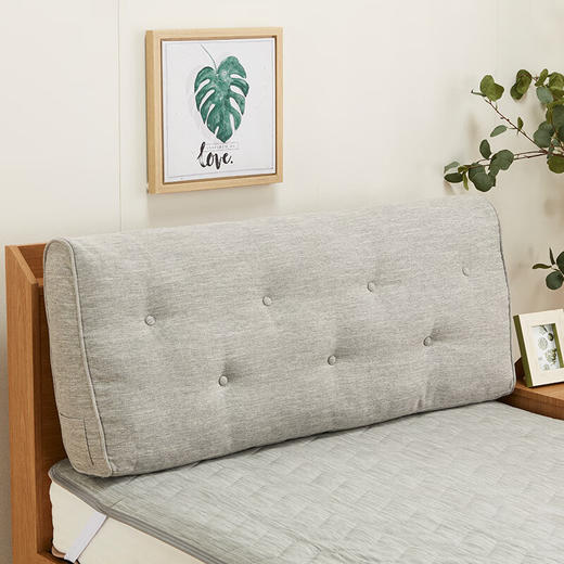 【家具】家用床头舒适大靠背长方形靠枕 HM002 N-SHLED 商品图3