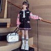 女童两件套春秋季新款中大童女孩棒球服套装洋气时尚学院风套装裙 商品缩略图1