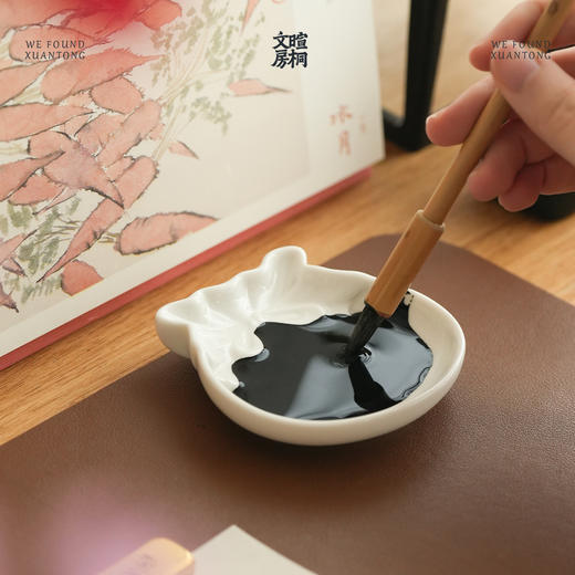 暄桐文房 多福墨碟 商品图3