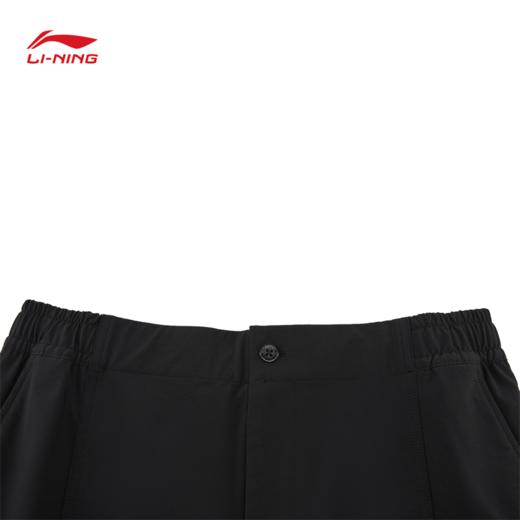 李宁男子直筒防泼水防晒运动长裤AYKW233 商品图2