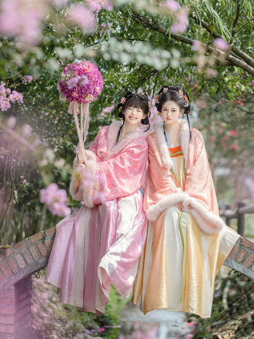 【重回汉唐云歌赋】正品原创齐胸衫裙襦裙披袄唐制汉服女款成人秋 商品图0