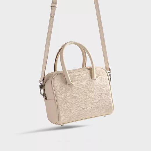 Mescolato 意大利进口togo牛皮手工保龄球包斜挎小包女 商品图1