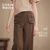 【云优选】Little Naive女童运动工装裤春季新款防晒凉感休闲裤儿童宽松裤 商品缩略图2