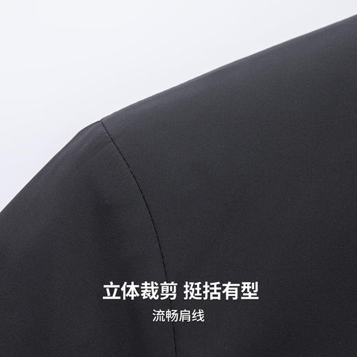 【易打理】圣得西2026新款春季男款翻领通勤风商务休闲高级感夹克 商品图7