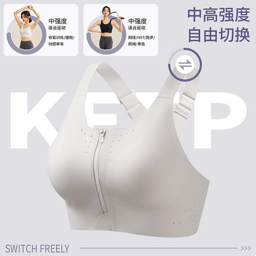 【BZYT】春季新款高强度前扣款瑜伽运动内衣6288 商品图1