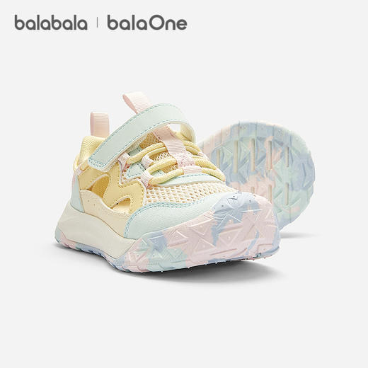 【balaOne】巴拉巴拉儿童稳步鞋男女童凉鞋2026夏新撞色风机能鞋 商品图1