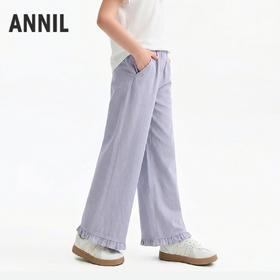 女童梭织单裤夏季新款安奈儿童装EG626758