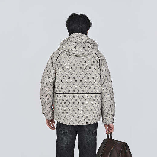 【新品上新】HX 冬季短款带帽羽绒服Y100540015101/02 商品图2