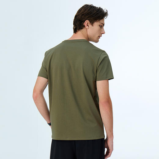 德鲨鲨鱼男士短袖休闲T恤2026夏季新款简约百搭上衣打底衫 商品图4