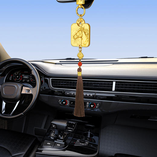 【马年好礼】【含足金 配证书】上新了故宫·龙马精神系列挂件礼盒 商品图5