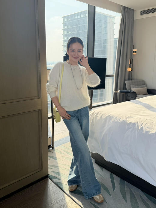 2602112    圆领 纯羊绒拉毛 针织衫 商品图11