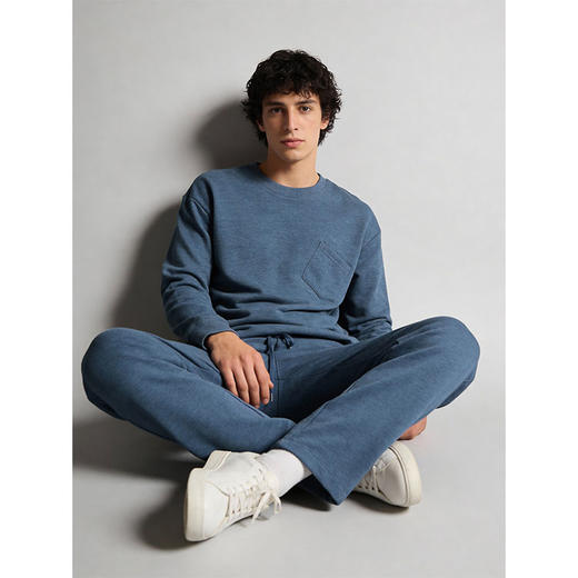 【贝拉推荐】无声的爱 给家属的男士可外穿家居服卫衣套装 三层空气棉 1400+的专柜品质 商品图3