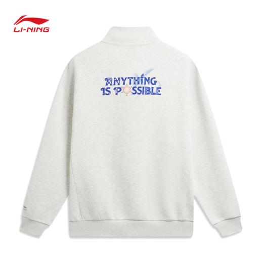 李宁DNA冬季运动灵感限定男女同款宽松套头卫衣AWDWC17 商品图3