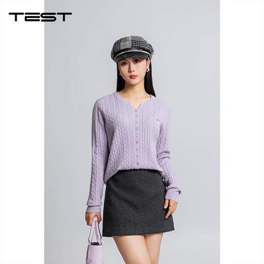 春上新温柔又飒爽高腰显瘦显腿长百搭不挑人包裙3261017 商品图1