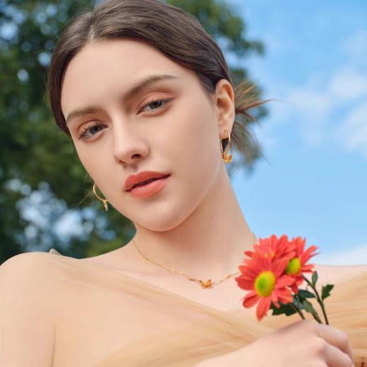 2楼Fellala/翡拉拉「蝴蝶」设计项链高级轻奢首饰货号926434211吊牌价1399现价1259 商品图1