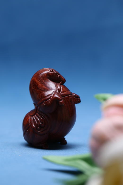 迷罗元和堂 | 紫檀立马摆件 高约6cm【器悟雅玩】 商品图1