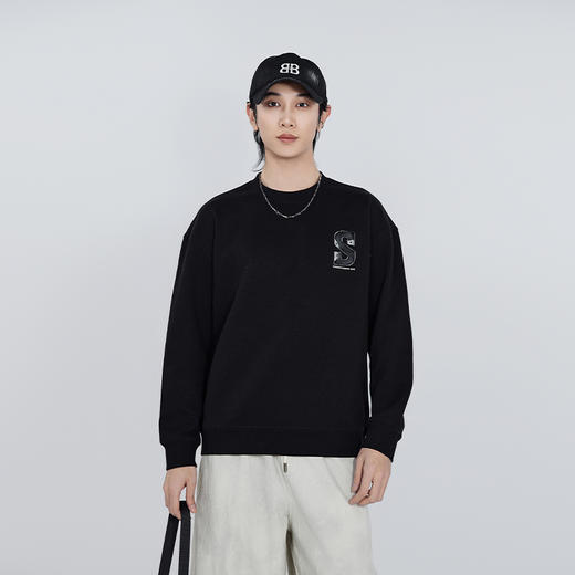 【新品上新】HX 春季圆领卫衣S106611016101 商品图2