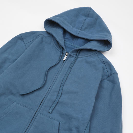 ROMI STUDIO“慵懒自在”100%棉立体宽松开襟连帽卫衣 RWDSS82237 商品图3