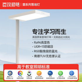 百孜全光谱大路灯100W，学习阅读灯