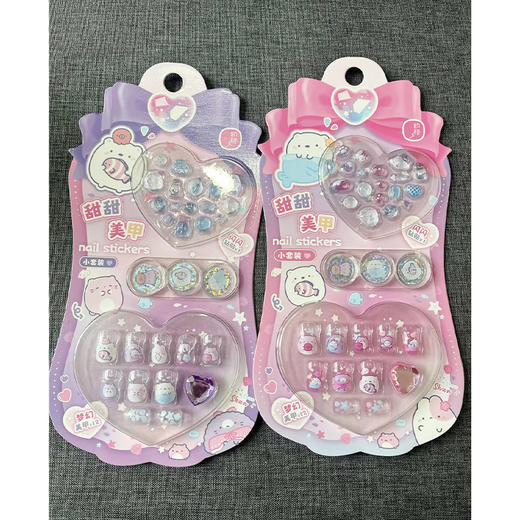 可爱甜甜指甲贴卡通贴纸-纪念日百货门店同款169605515 商品图3