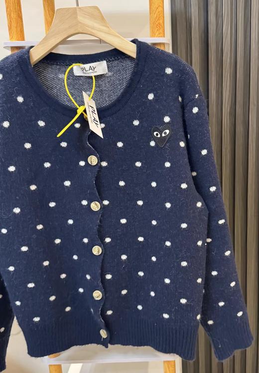 F020544日系松弛感单穿内搭波点针织开衫 商品图6