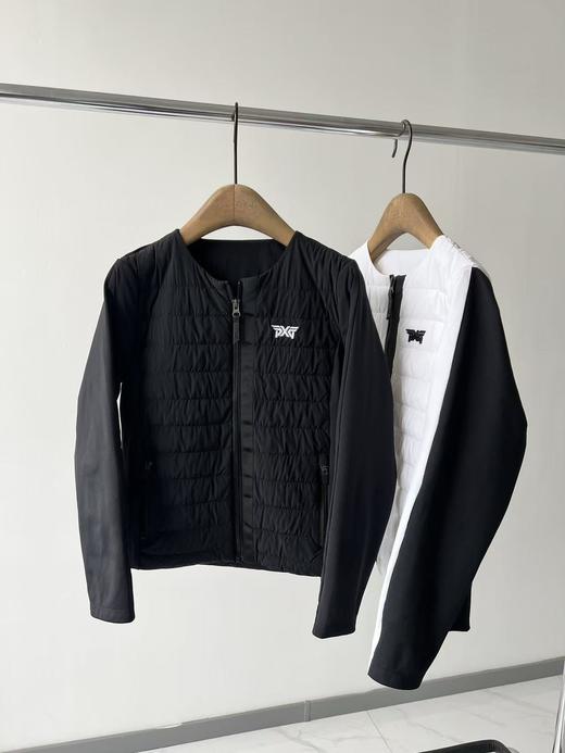 P@XG原单鹅🦢绒服，超级好看的一款，鹅绒和针织拼接设计，既显瘦又实用，胸前重工刺绣LOGO，运动穿保暖又舒服，日常穿显瘦百搭，功能与时尚并存的一款！数量不多！ 商品图0