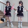 女童两件套春秋季新款中大童女孩棒球服套装洋气时尚学院风套装裙 商品缩略图0
