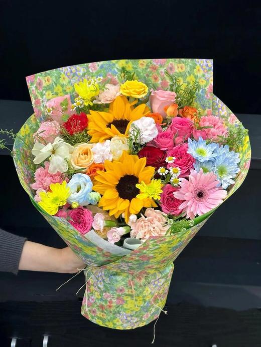 油菜花包装纸（35*50cm）10张 商品图1