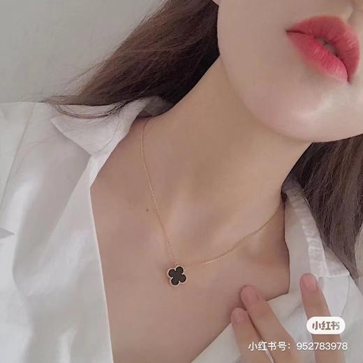 F020530仙气十足VintageAlhambra四叶草项链 商品图5