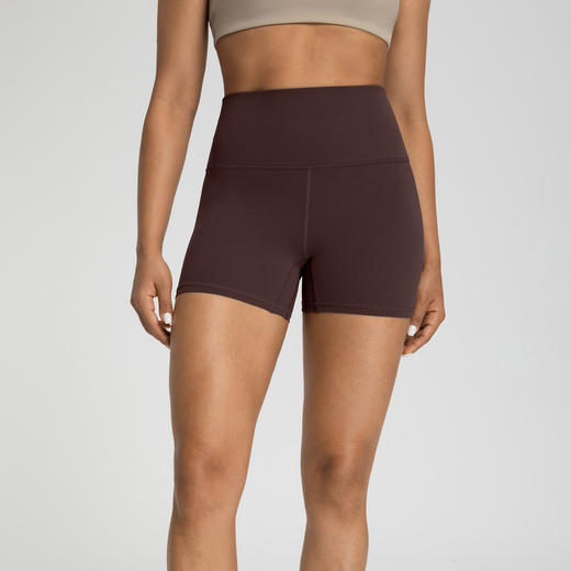 跃牌【倚窗听雨】Athena lulu瑜伽裤女NlLlT尼龙66黄油三分裤运动跑步速干芯吸短裤DK161 商品图1