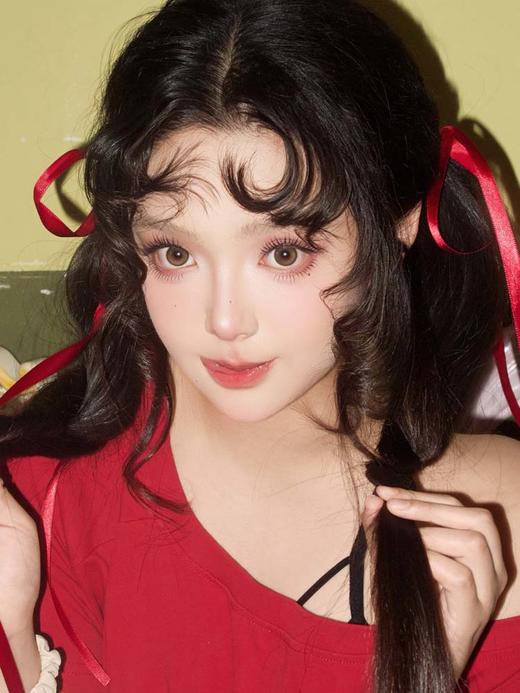 PuffGirl（Puff Girl）日抛 10片装 暖光信笺 直径14.5mm着色13.7mm 商品图3