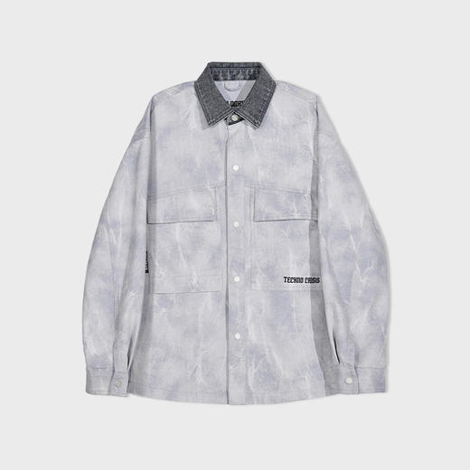 【新品上新】HX 春季翻领茄克衫微宽松S105611076101 商品图4