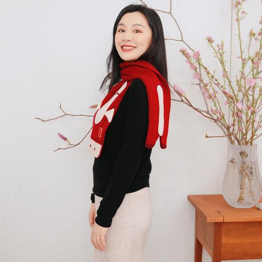 姆玛 MUA 欢喜呆萌小马围巾 山林曦照 商品图2