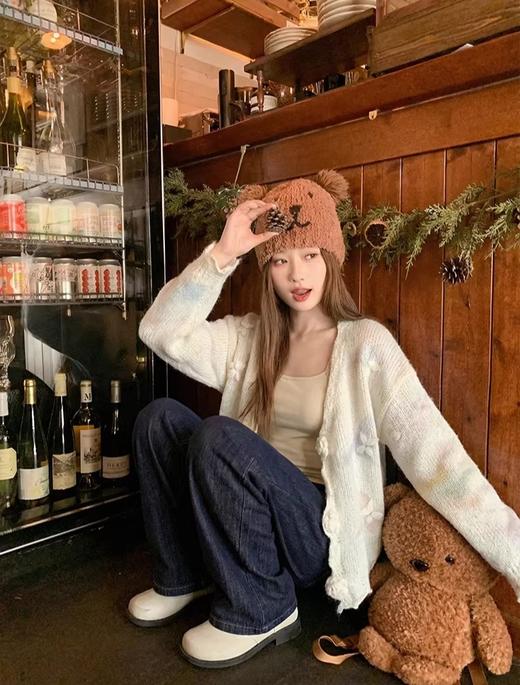 <曾小咸推荐>2.23现货秒杀 ！微信超特价！韩系立体蝴蝶针织开衫 日常269.99 立减170 秒杀99.99！！ 商品图6