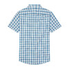 【纯棉】德鲨鲨鱼男装短袖衬衫2026夏季新款休闲格子衬衣 商品缩略图1