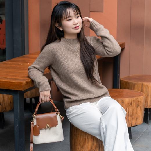 菜菜家康赛妮原色羊绒衫| 100%山羊绒，高奢品牌同厂，又软又暖 商品图10