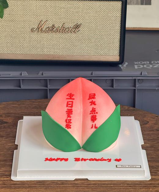 大寿桃蛋糕 异形 商品图1