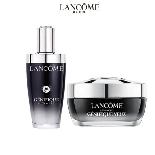 兰蔻精华眼霜套组 全新精华肌底液30ml/瓶+兰蔻小黑瓶眼霜15ml/瓶 商品图0