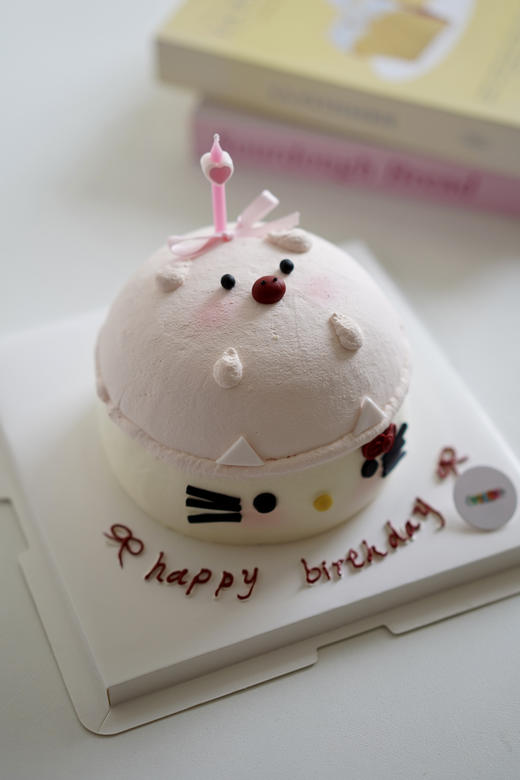 手绘奶油蛋糕 | 鲜果原味奶油 - 小猪kitty 商品图0