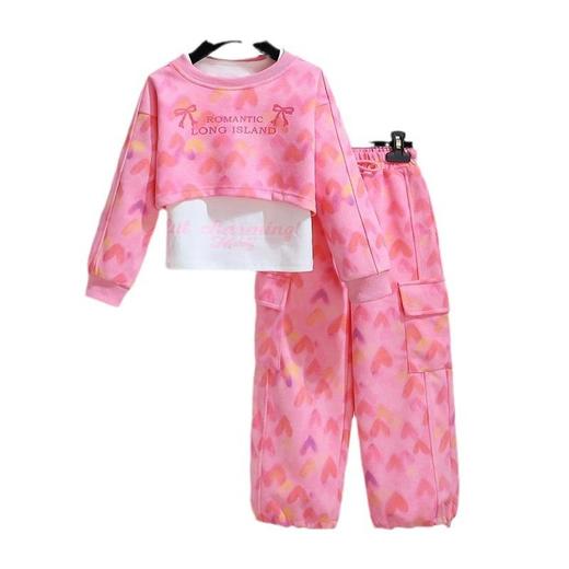 女童秋装卫衣套装新款洋气儿童装网红时髦运动三件套宝宝春秋衣服 商品图4