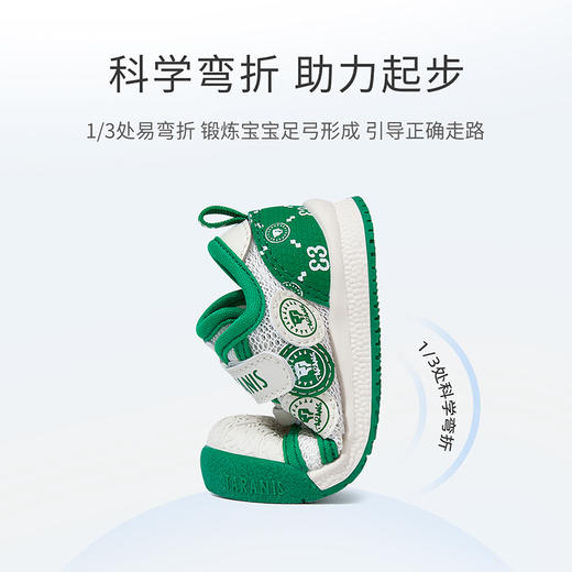 泰兰尼斯夏季婴童段舒适网布透气学步鞋T01B3B2968 商品图3