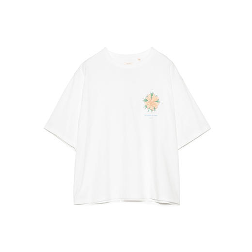 nanamica OOAL Graphic Tee 有机棉宽松女装圆领短袖T恤 商品图3