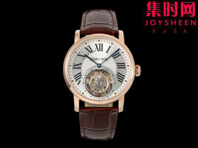 新款上市 诚意展现尊贵典雅--RMS卡地亚伦敦陀飞轮系列 Rotonde系列 浮动式真陀飞轮 男士腕表 表径40mm