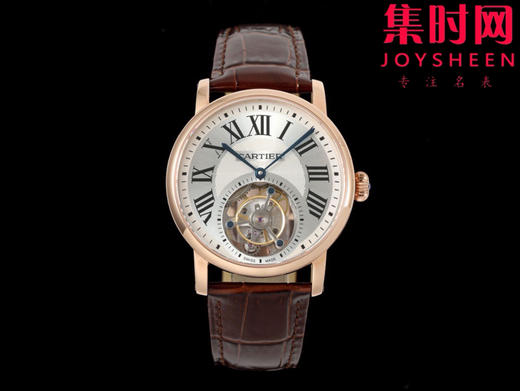新款上市 诚意展现尊贵典雅--RMS卡地亚伦敦陀飞轮系列 Rotonde系列 浮动式真陀飞轮 男士腕表 表径40mm 商品图0