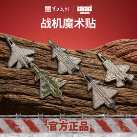 【军工文创官方正品 战机凌云 锋芒入徽】战机魔术贴歼10CE-歼10C-歼20-歼16-歼35 ds（jc）