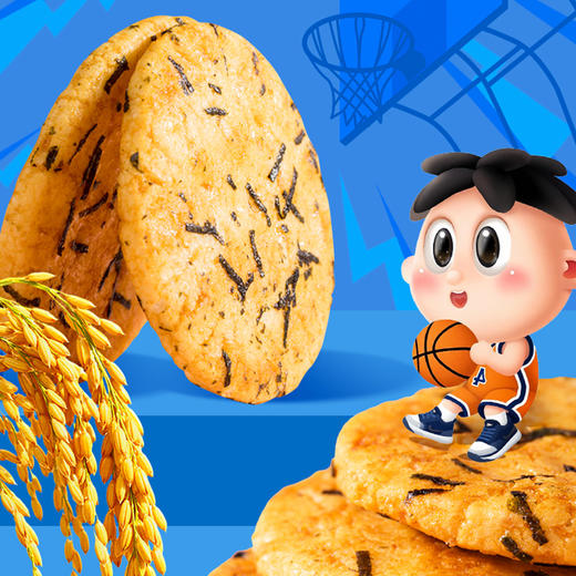 旺旺厚烧海苔（NBA联名版） 商品图1