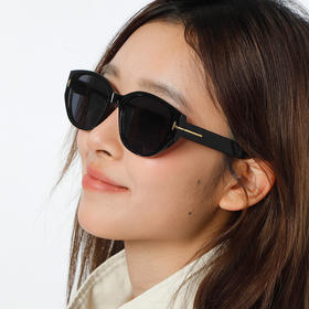 【积分兑】猫眼窄框树脂太阳镜眼镜-纪念日百货门店同款169252182