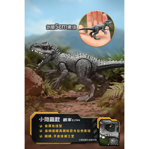 侏罗纪世界惊喜版2弹布鲁可积木-纪念日百货门店同款169647521 商品图2