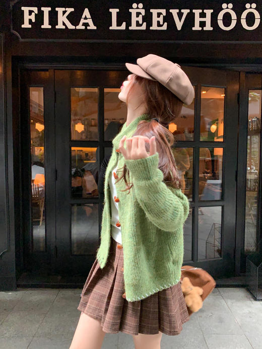 <曾小咸推荐>2.23现货秒杀 ！微信超特价！韩系复古牛角扣毛衣 日常209.99 立减120 秒杀89.99！！ 商品图9