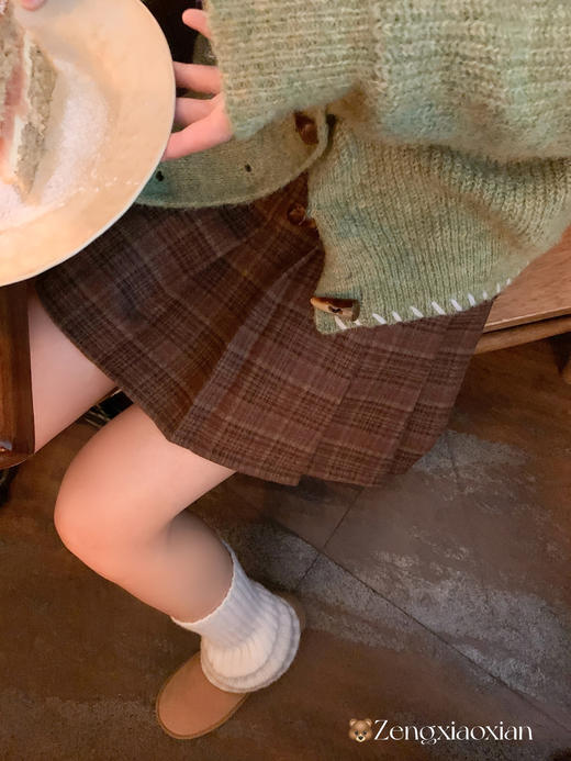 <曾小咸推荐>2.23现货秒杀 ！微信超特价！韩系复古牛角扣毛衣 日常209.99 立减120 秒杀89.99！！ 商品图7